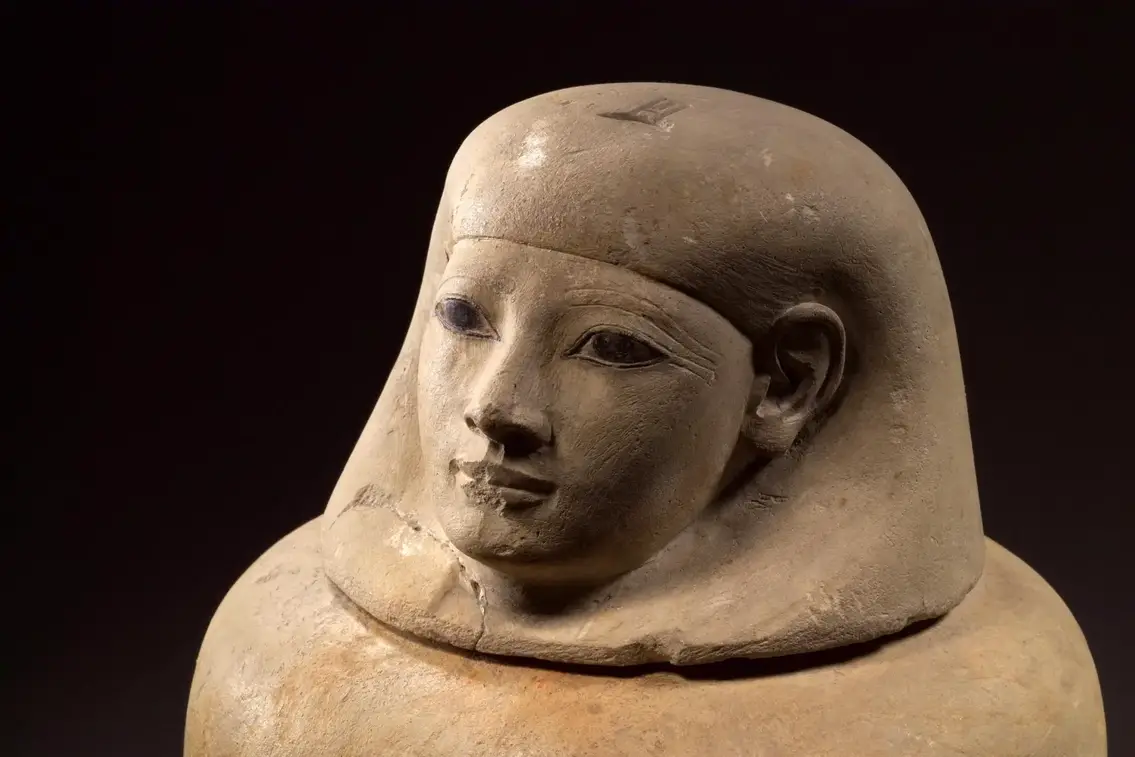 Canopic Jar of Egyptian Lady Senetnay