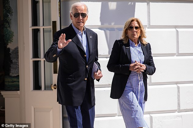 Jill Biden misses first day of teaching after testing positive for COVID: White House confirms Joe is negative but will wear a mask indoors