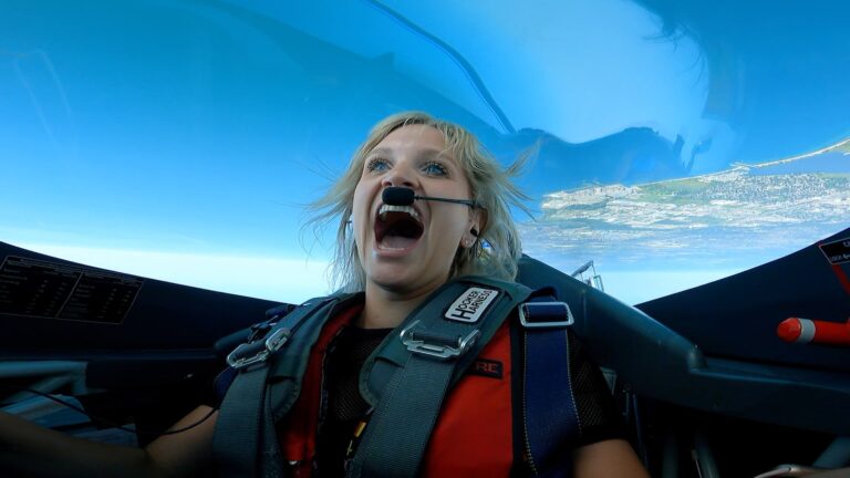 What it looks like to soar over Toronto with an aerobatic pilot