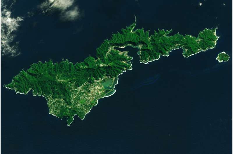 NASA researchers measure sinking land in American Samoa