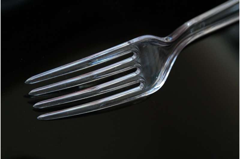 plastic fork