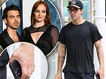 PICTURED: Joe Jonas spotted without wedding ring as he and Sophie Turner are ‘headed for DIVORCE’… before he retains divorce attorney