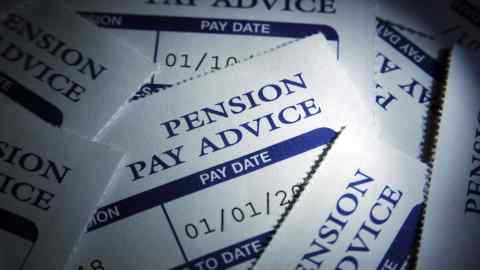 Private pension pay advice slips