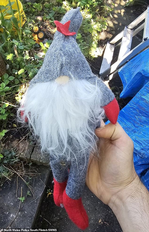 Police issue urgent warning to homeowners who mysteriously find Christmas ‘gnomes’ in their garden – as force reveals there’s a sinister motive behind them