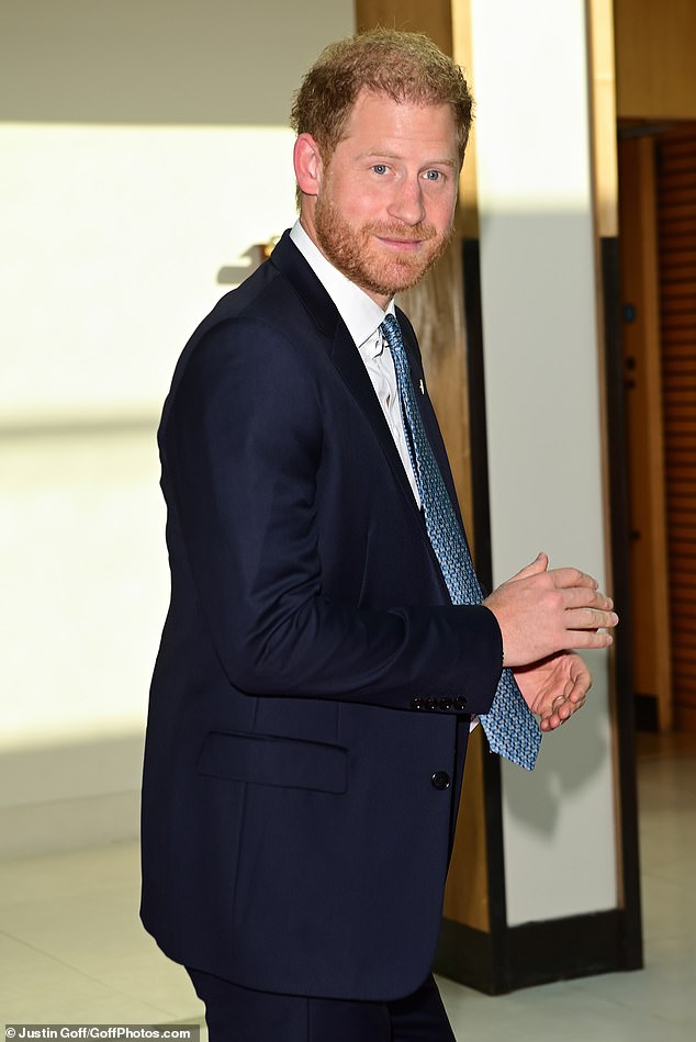 Prince Harry arrives on solo visit to London for WellChild Awards on the eve of the anniversary of the Queen’s death – but dodges brother William who is 100 miles away while Meghan stays in the US