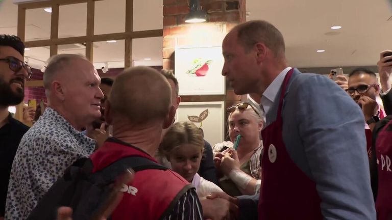 Prince William gets surprise visit from Gazza | Video | Watch TV Show