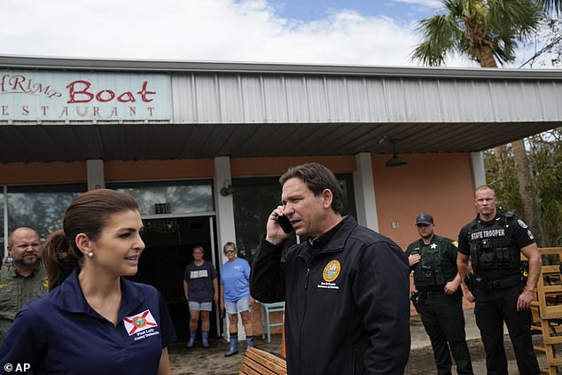 Ron DeSantis has ‘NO PLANS’ to meet Biden in Florida to assess the Hurricane Idalia devastation in White House snub – after the president said they would