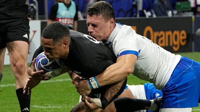 Rugby World Cup: New Zealand vs Italy live score