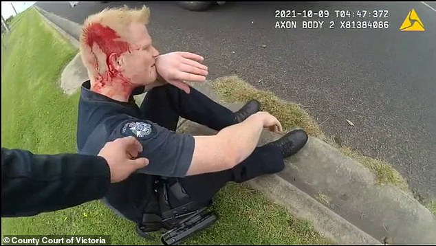 Steven Cleary: Covid conspiracy theorist ordered to pay compensation for beating cop with a baseball bat in Warrnambool