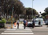 Two Irish tourists, aged 59 and 60, are run over and killed in Rome: Victims were ‘thrown several yards by the impact’