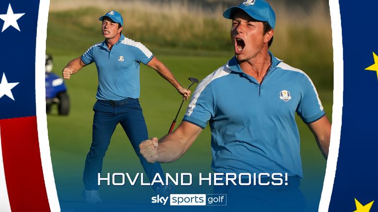 Viktor Hovland brilliance secures half | ‘It’s huge for the team!’ | Video | Watch TV Show