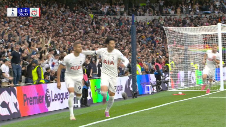 Richarlison tees up Son in classy move to open Spurs scoring