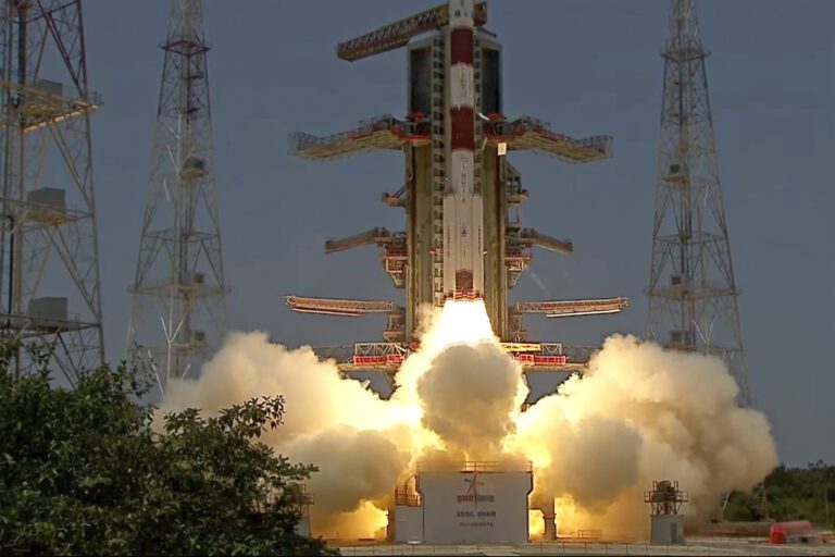 India launches spacecraft to study the sun after successful landing near the moon’s south pole