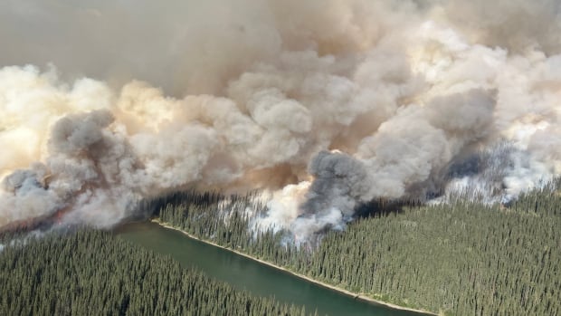 Wildfires close several highways in northern B.C., while evacuation orders downgraded to alerts in Interior