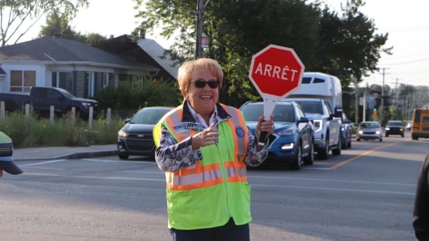 Meet the crossing guard who’s served the same Quebec neighbourhood for 50 years, with no plans to retire