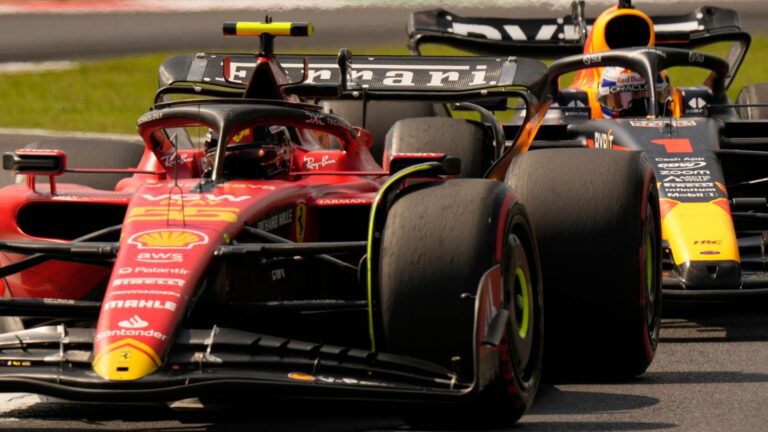 Italian GP: Carlos Sainz leads Max Verstappen and Lewis Hamilton in Monza final practice ahead of qualifying