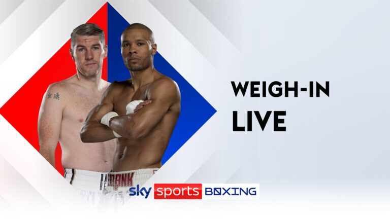 Liam Smith vs Chris Eubank Jr II: Watch a live stream of the weigh-in ahead of Saturday’s rematch | Boxing News