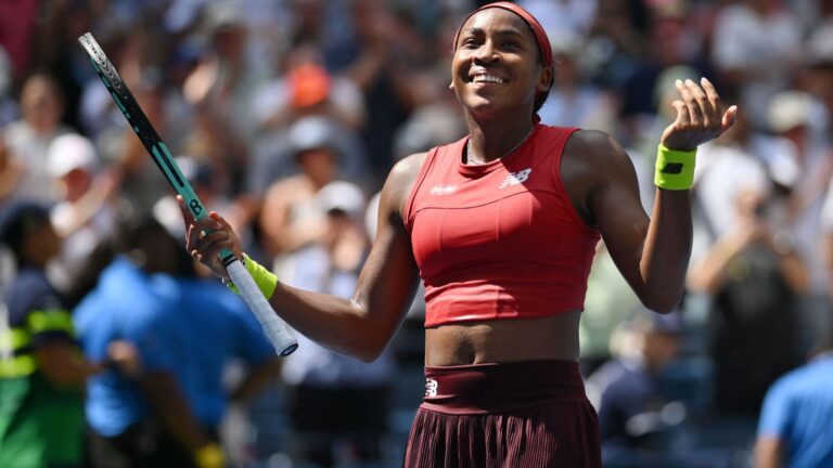 US Open: Coco Gauff defeats Iga Swiatek’s conqueror Jelena Ostapenko to reach semi-finals | Tennis News