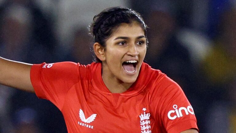 Mahika Gaur: England teenager vows to ‘keep being brave’ after wicket-taking debut | Cricket News