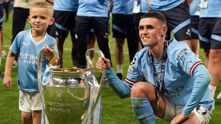 Phil Foden exclusive: Man City forward on his social media star son, new position and aiming for the quadruple | Football News