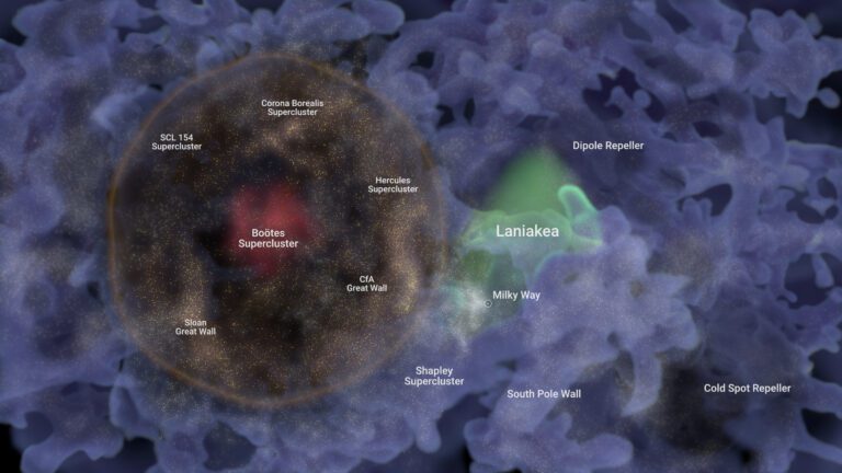 Vast bubble of galaxies discovered, given Hawaiian name