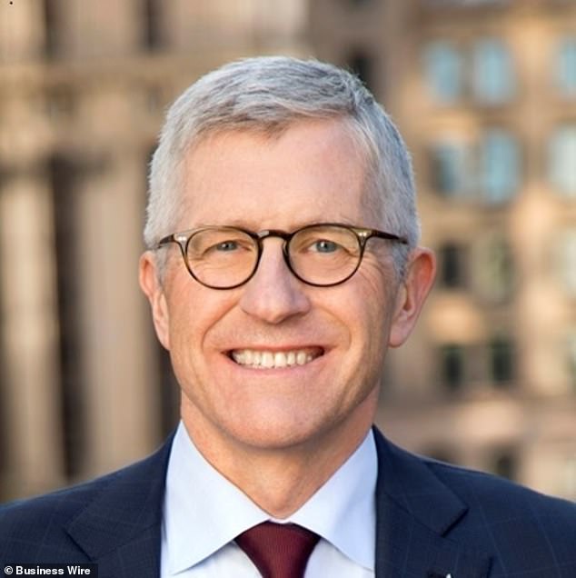 Scott Powell, the chief operating officer at Wells Fargo, pictured, said that the bank’s top executives were made aware of Greg Beckett’s death