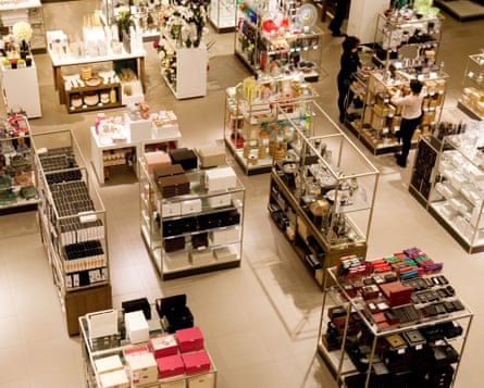 The shop floor at a John Lewis department store in the Westfield shopping centre, Stratford, London, UK.