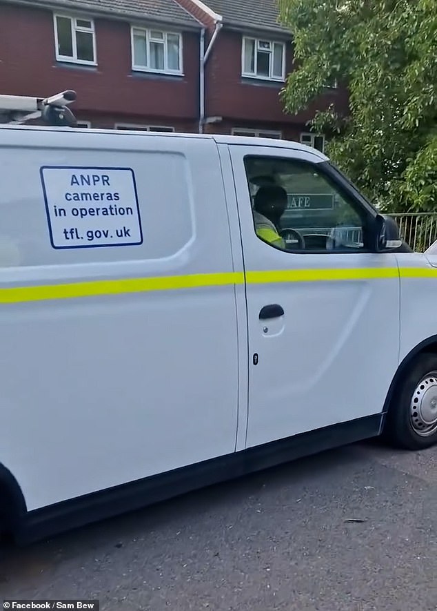 The workers did not reply as they packed up their gear and drove away from the village in Bromley