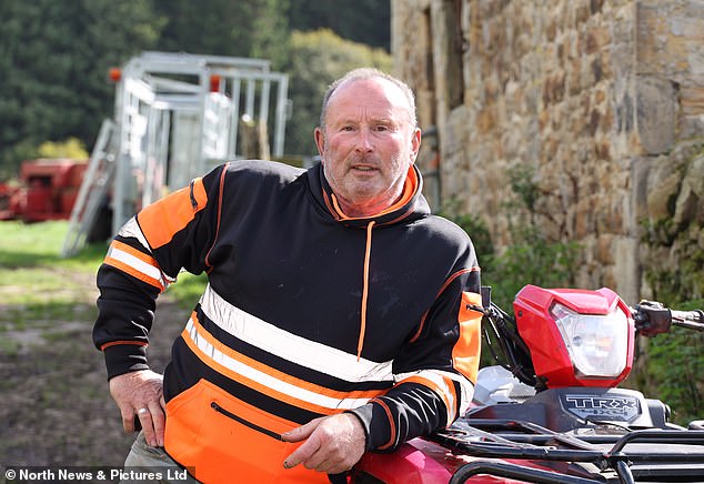 Walter Renwick (pictured at his home), 69, was recently evicted from the property