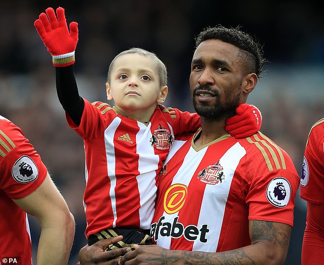 A charity funYoung Sunderland mascot Bradley died in 2017 after he was diagnosed with a rare cancer neuroblastoma when he was just 18 months old