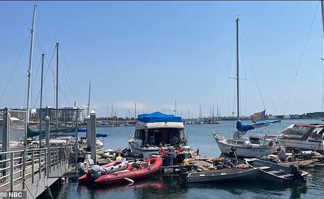 Thieves are using smaller boats to get to marinas with houseboats and yachts where they ransack them and escape on their dinghies