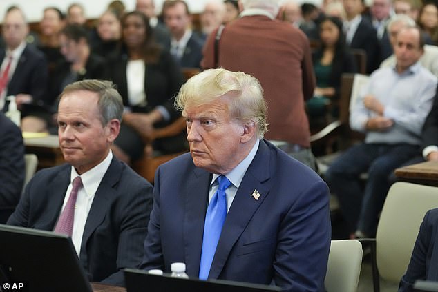 Trump spoke outside the New York Supreme Court in Manhattan where the penalty phase of his trial is expected to last weeks, and where his team says he will take the stand in his defense