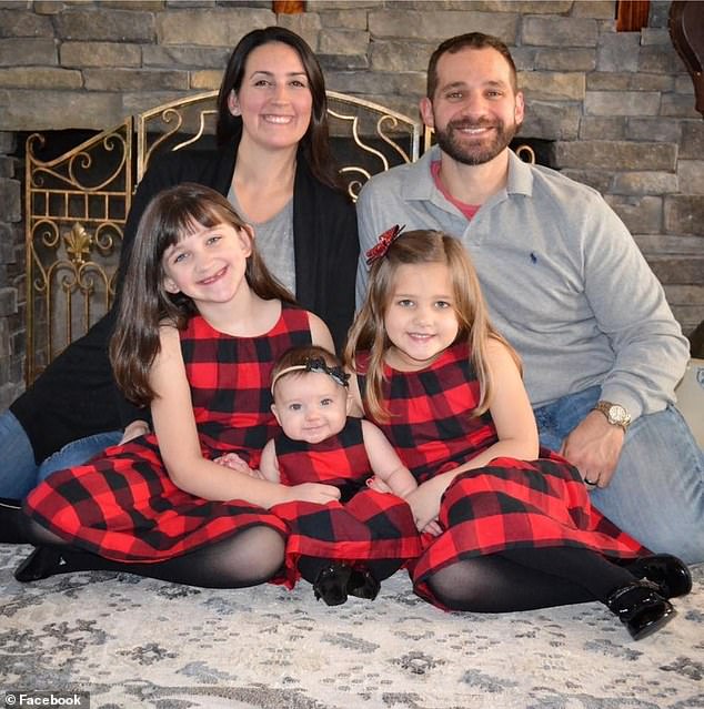 Charlotte (far right) as a younger child with her mother Trisha, father David and sisters. The devastated family is desperate for her to come home