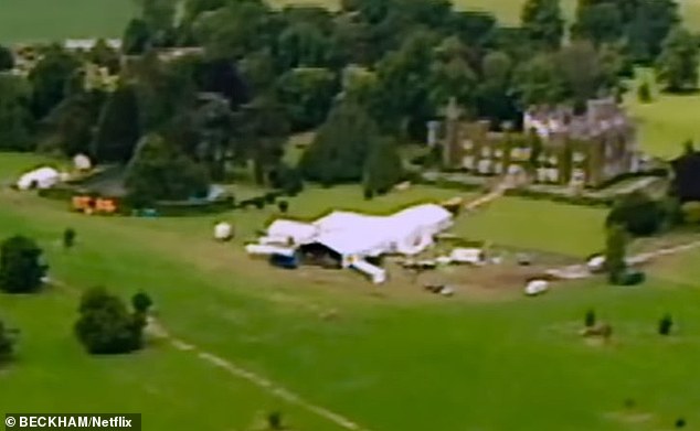 Wedding venue: The couple refused to let any vile remarks get in the way of celebrating their love for one another, with the couple tying the knot on July 4, 1999, in Ireland