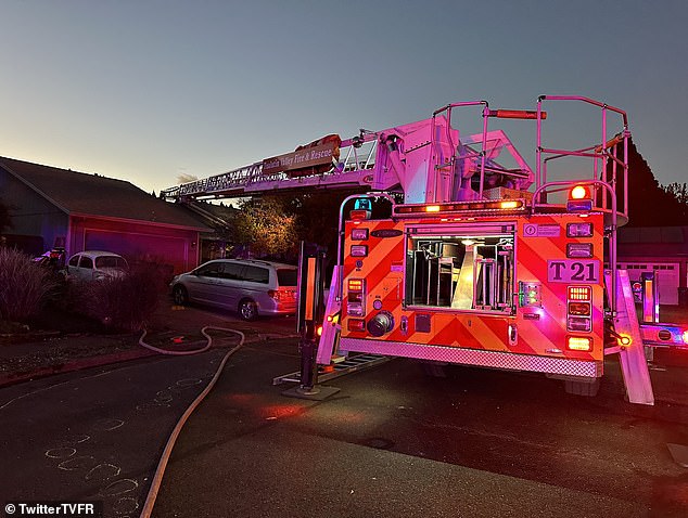 The crash took place on North Cedar Street in the town of Newburg which is about 25 miles southwest of Portland