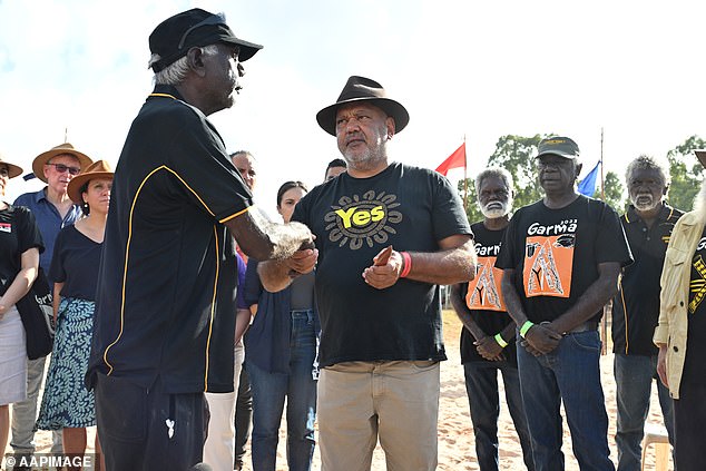 Voice referendum: Noel Pearson slams Neil Mitchell for ‘sitting in a radio cube’ while he ‘works in the stony fields of poverty, misery and hungry children’ – and paints a bleak picture of Australia’s future if No vote wins