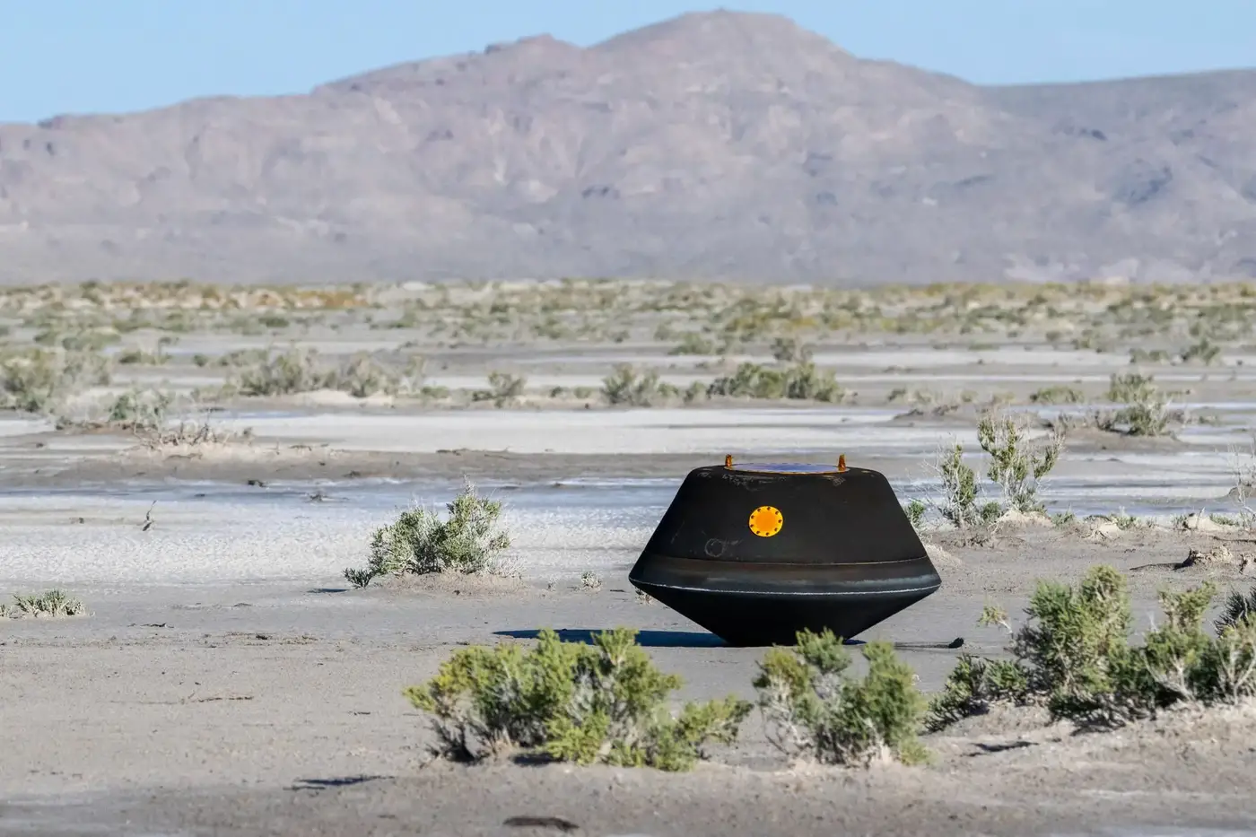 OSIRIS-REx Sample Return Landing