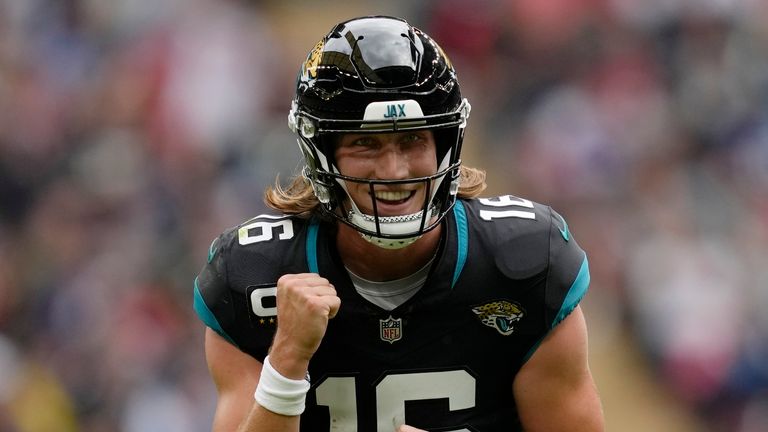 Jacksonville Jaguars quarterback Trevor Lawrence led his team to victory in London 