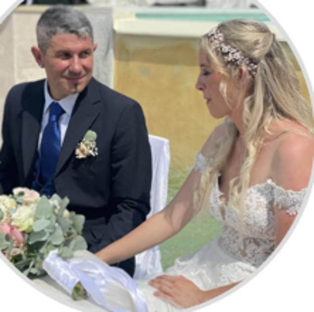 EXCLUSIVE – Pictured: Newlywed couple who left their lavish Italian wedding reception dinner for 80 guests without paying the £7,000 bill and fled the country – as restaurant owner says he could now go bust