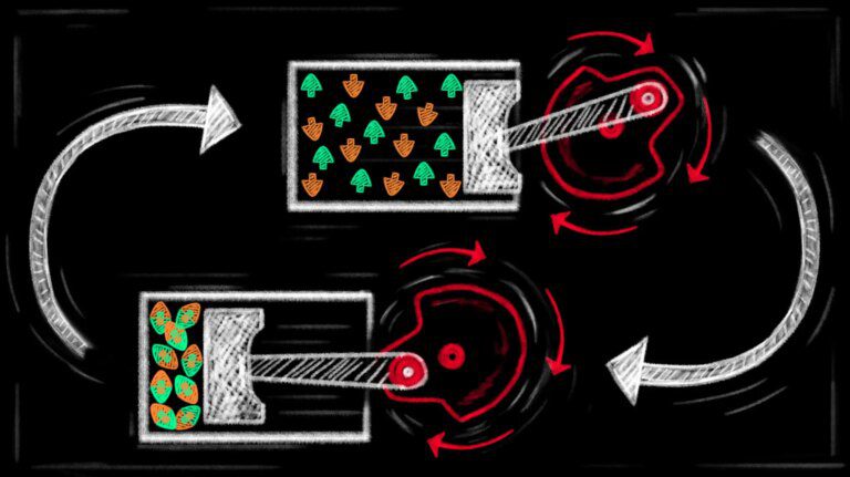 Highly Efficient Quantum Engines on the Horizon