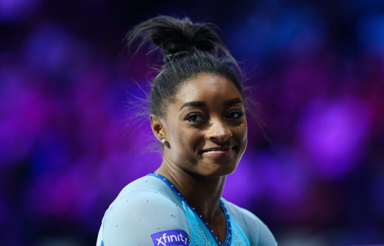 Simone Biles brings her (seemingly) unbeatable vault to the world stage