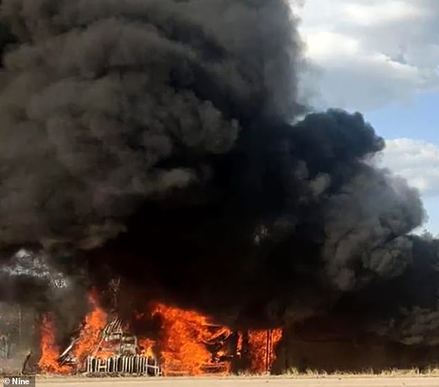 Northern Territory road crash: Four young sisters killed as 4WD explodes into a fireball after colliding with a truck