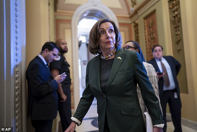 Pelosi brushes off Matt Gaetz’s threat to McCarthy’s speakership while AOC says she would ‘absolutely’ vote to oust him