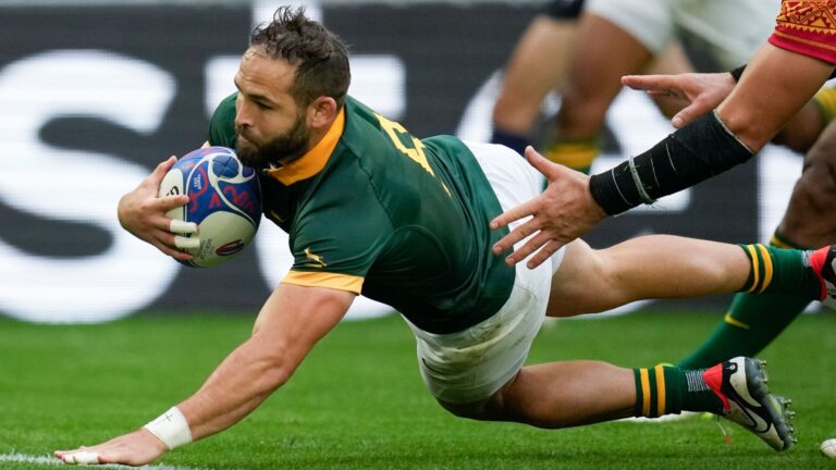 Rugby World Cup: South Africa vs Tonga live score