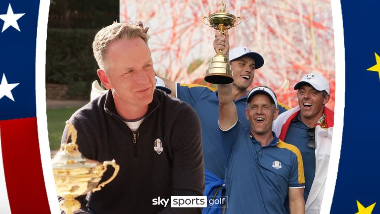 Luke Donald says his 'phone is blowing up' after congratulatory messages including Jose Mourinho after captaining Europe to Ryder Cup victory