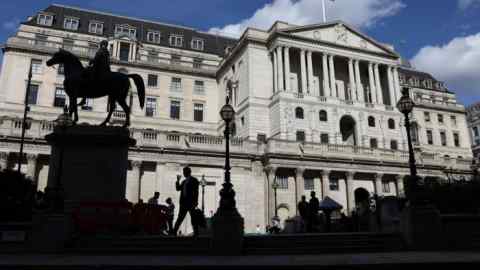 The Bank of England building