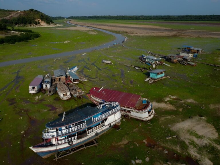 Drought drains Brazilian Amazon residents reliant on waterways