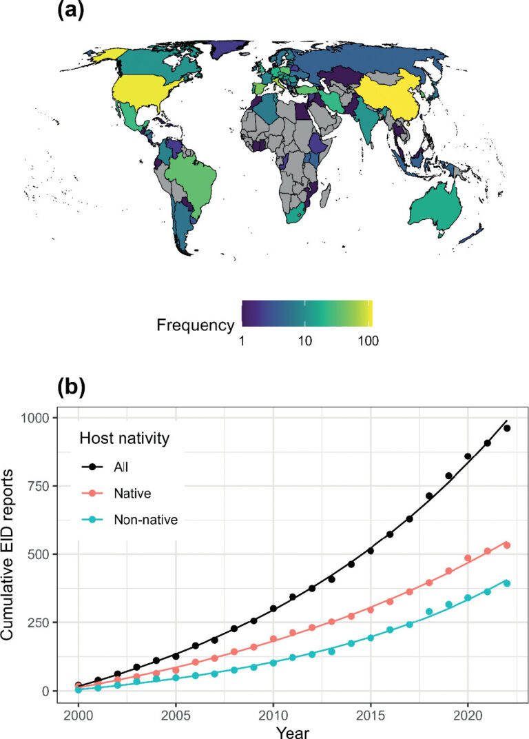 More and more emerging diseases threaten trees around the world