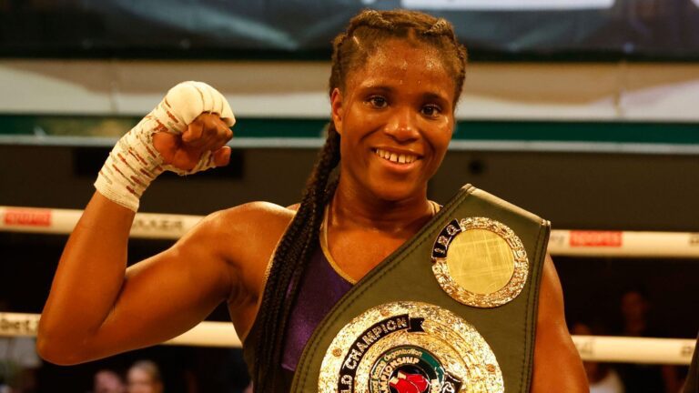 Caroline Dubois beats Magali Rodriguez to become IBO lightweight champion | Boxing News