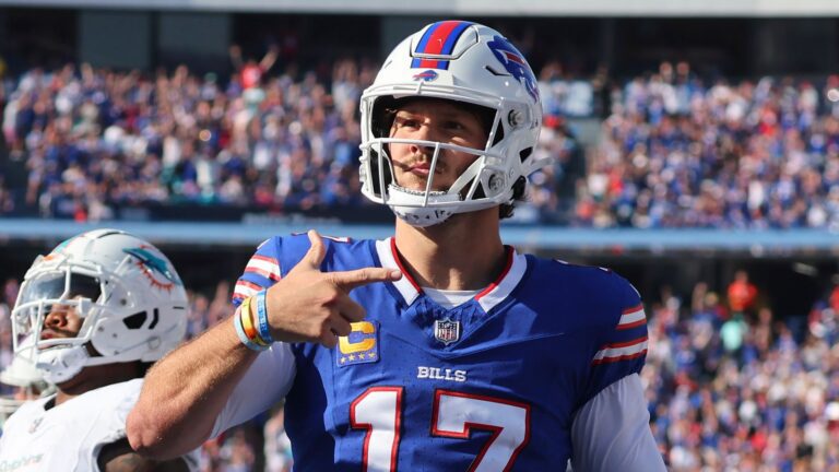 Josh Allen leads Buffalo Bills to emphatic win over Miami Dolphins as Puka Nacua makes history in Los Angeles Rams overtime win | NFL News